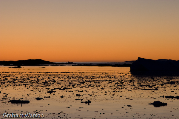 Sunset at Pleneau Island