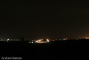 Darwin airport at night